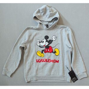 NWT lululemon Disney Steady State Pullover Hoodie Gray Size M